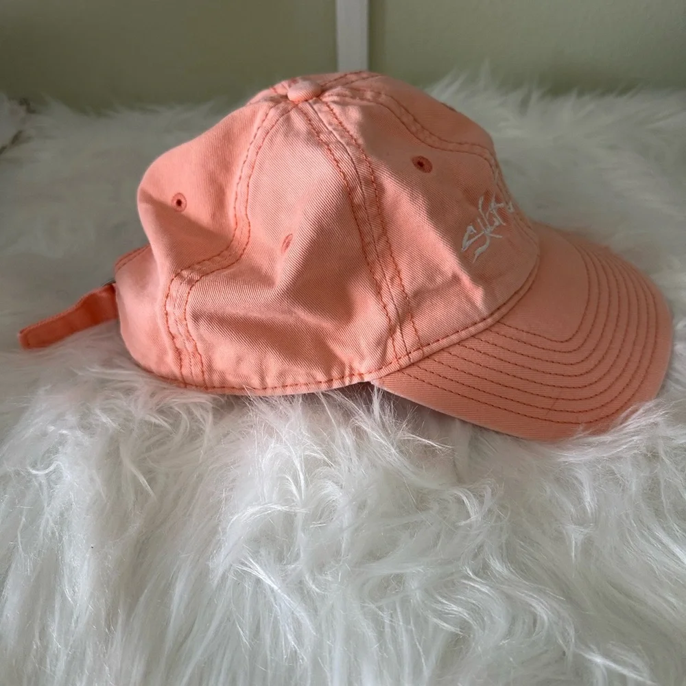 Salt Life Peach Embroidered Anchor Hat